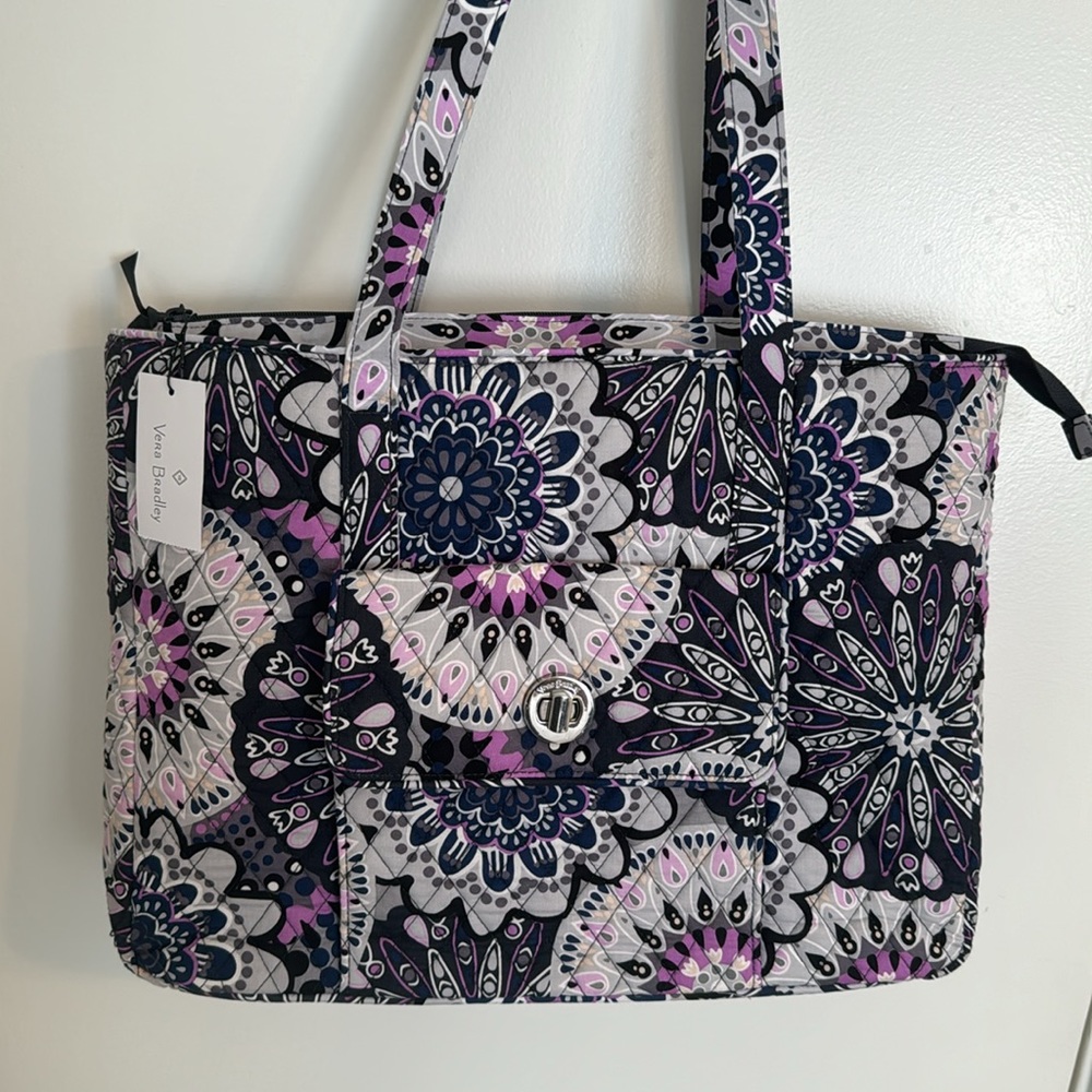 NWT Vera Bradley Cotton Tote Bag